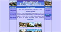 Desktop Screenshot of geschichte-untermain.de